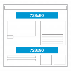 Website ad size - leaderboard