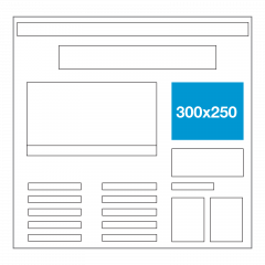 Website ad size - Right Rectangle